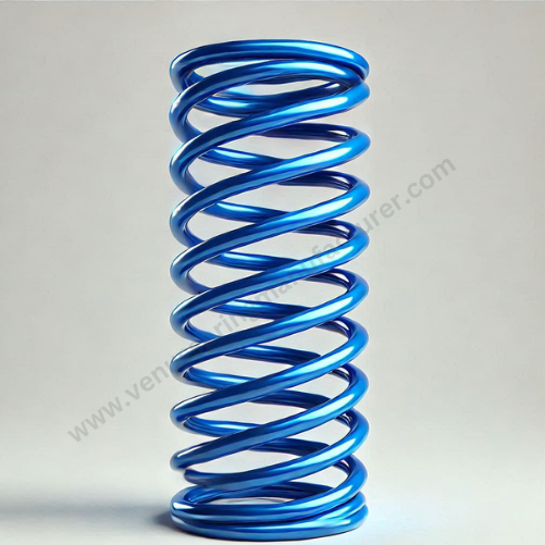 High-quality coil springs by Venus Spring Manufacturing Co., designed for industrial and automotive applications in Karnataka.